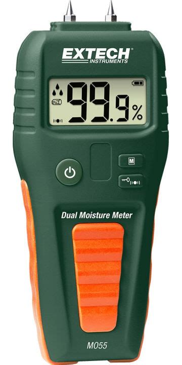 extech dual moisture meter m055|extech mo55 combination moisture meter.